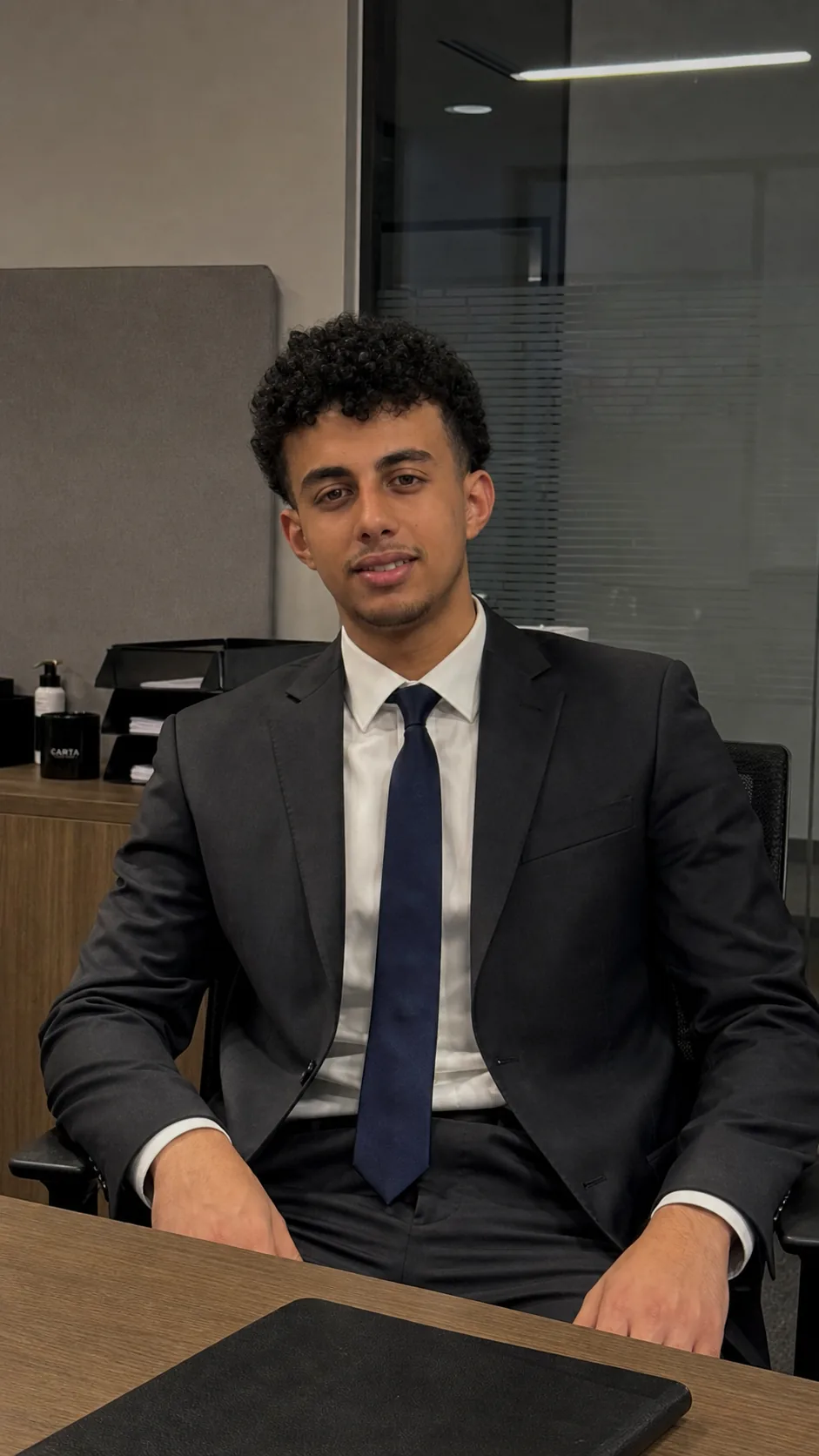 حسام النهاري مسؤول قسم كازاخستان في بعيون عربية